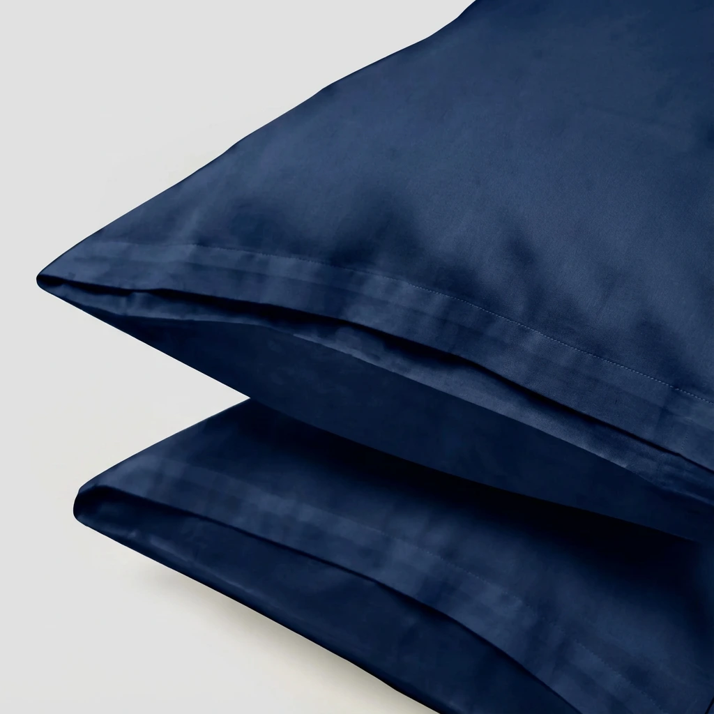 Vỏ Gối Cotton Satin Màu Trơn 16