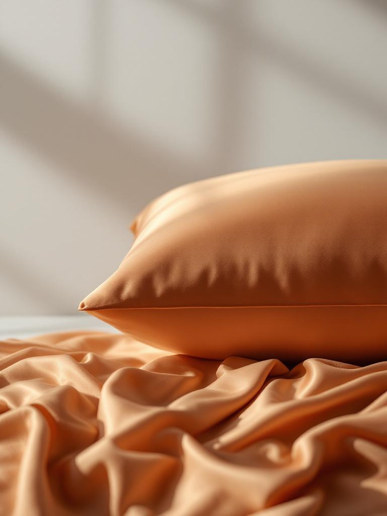 Vỏ Gối Lụa Tencel 60s Màu Trơn 11