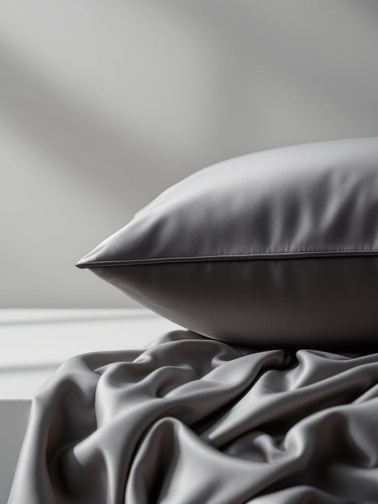 Vỏ Gối Lụa Tencel 60s Màu Trơn 13