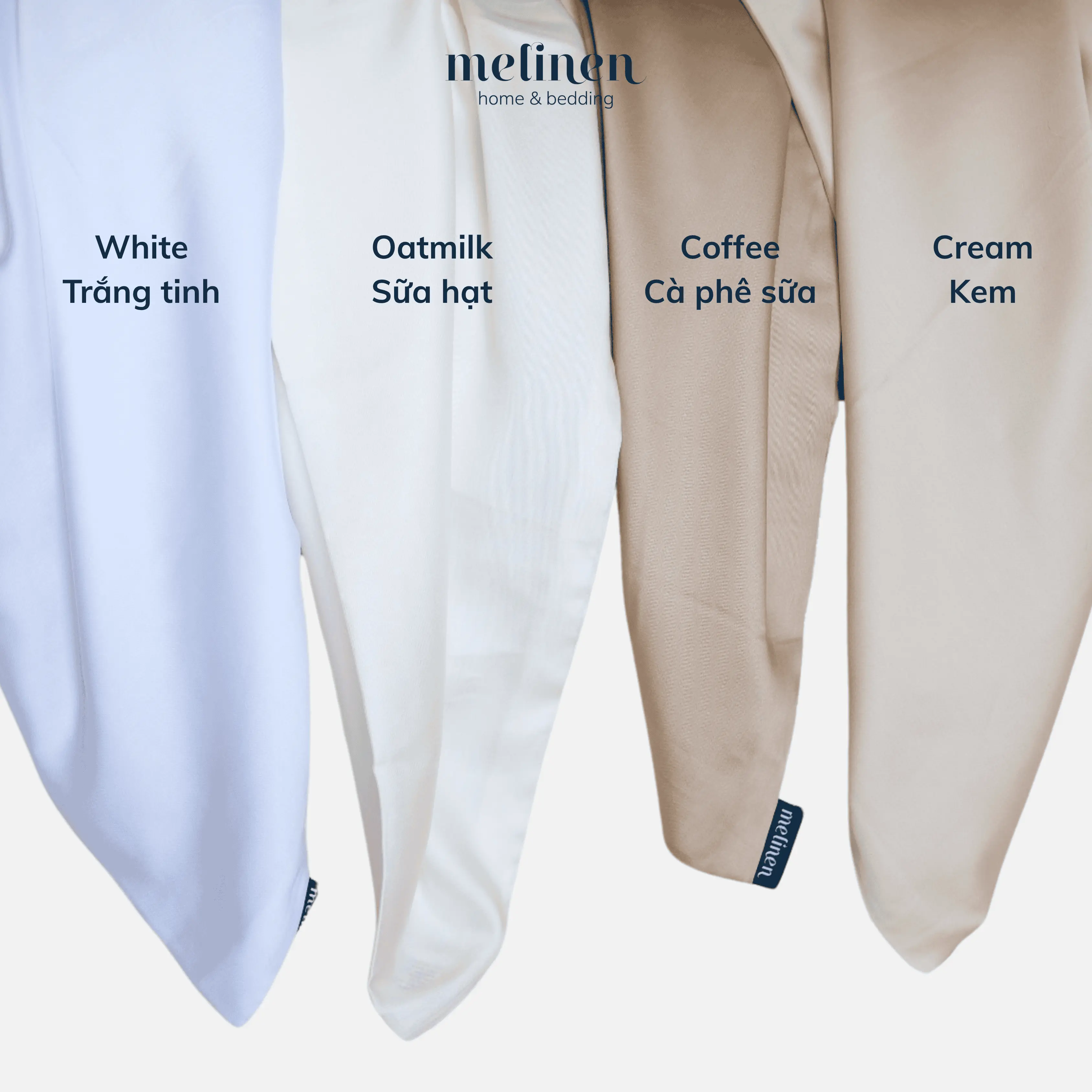 Ga Giường Lụa Tencel 60s Màu Trơn 2