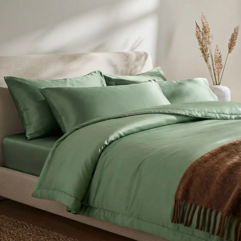 Chăn Lụa Tencel Chần Gòn Microfiber 11