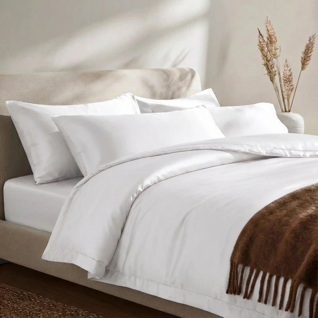 Chăn Lụa Tencel Chần Gòn Microfiber 8