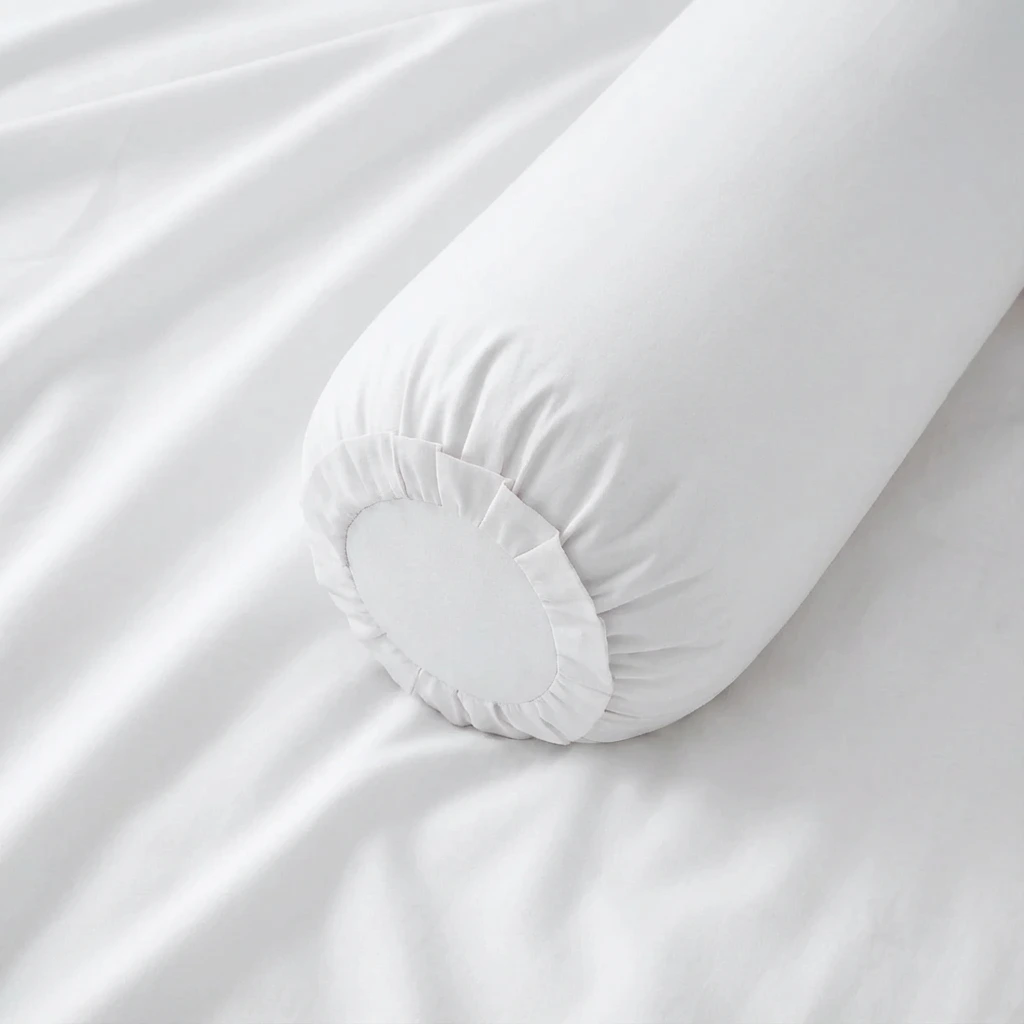 Vỏ Gối Ôm Cotton Satin Màu Trơn 10