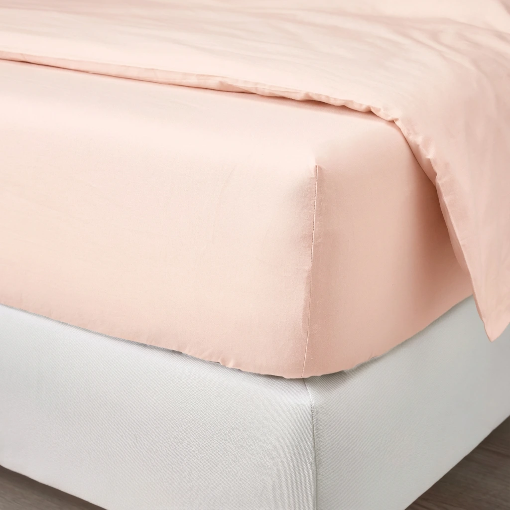 Ga Giường Cotton Satin Màu Trơn 11