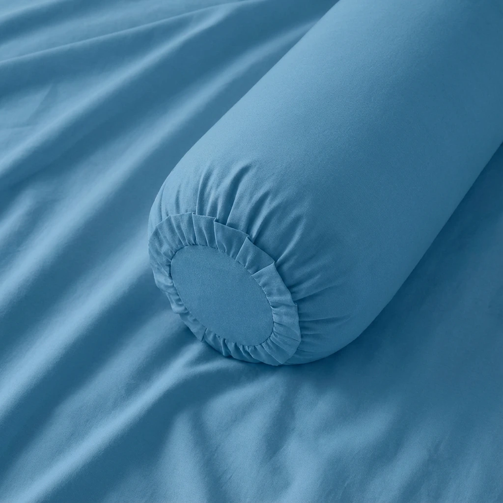 Vỏ Gối Ôm Cotton Satin Màu Trơn 6