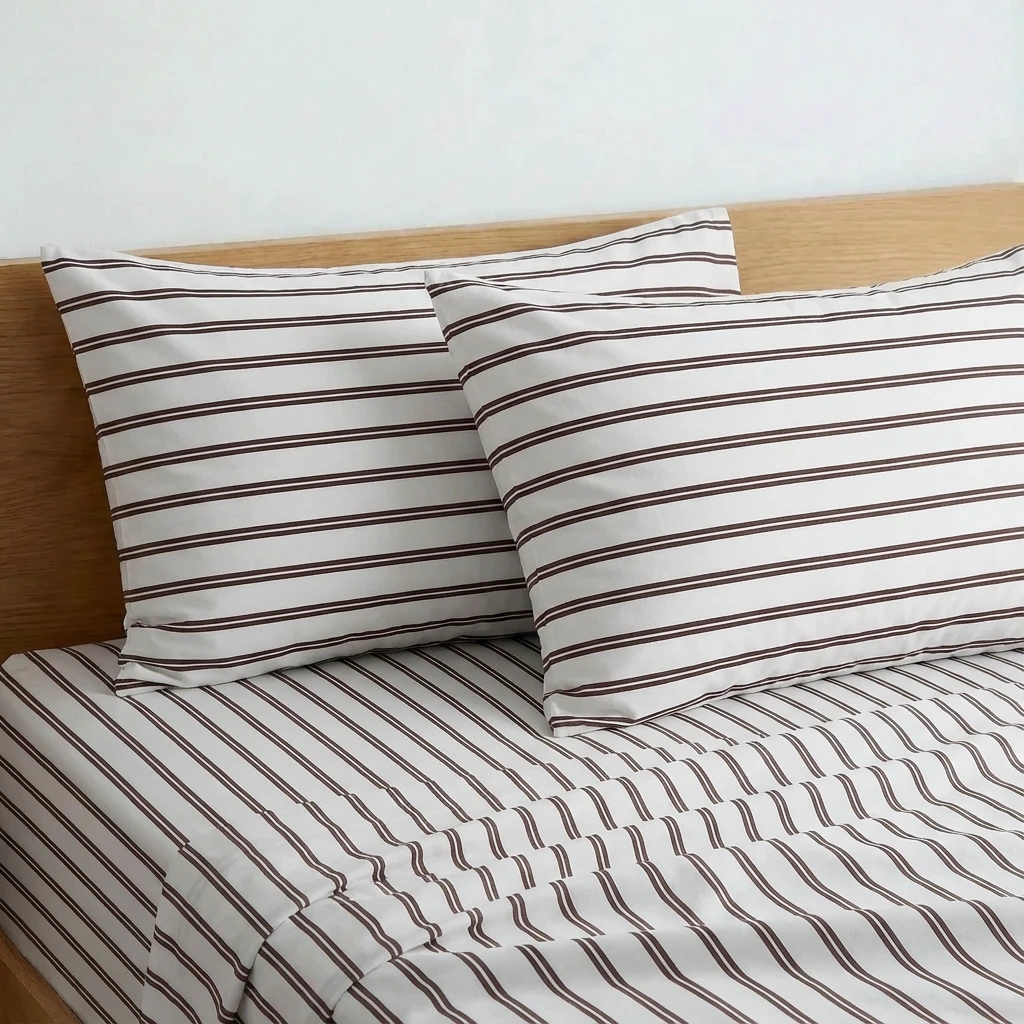 Bộ Ga Gối 3 món Lụa Tencel 60s Họa Tiết 11