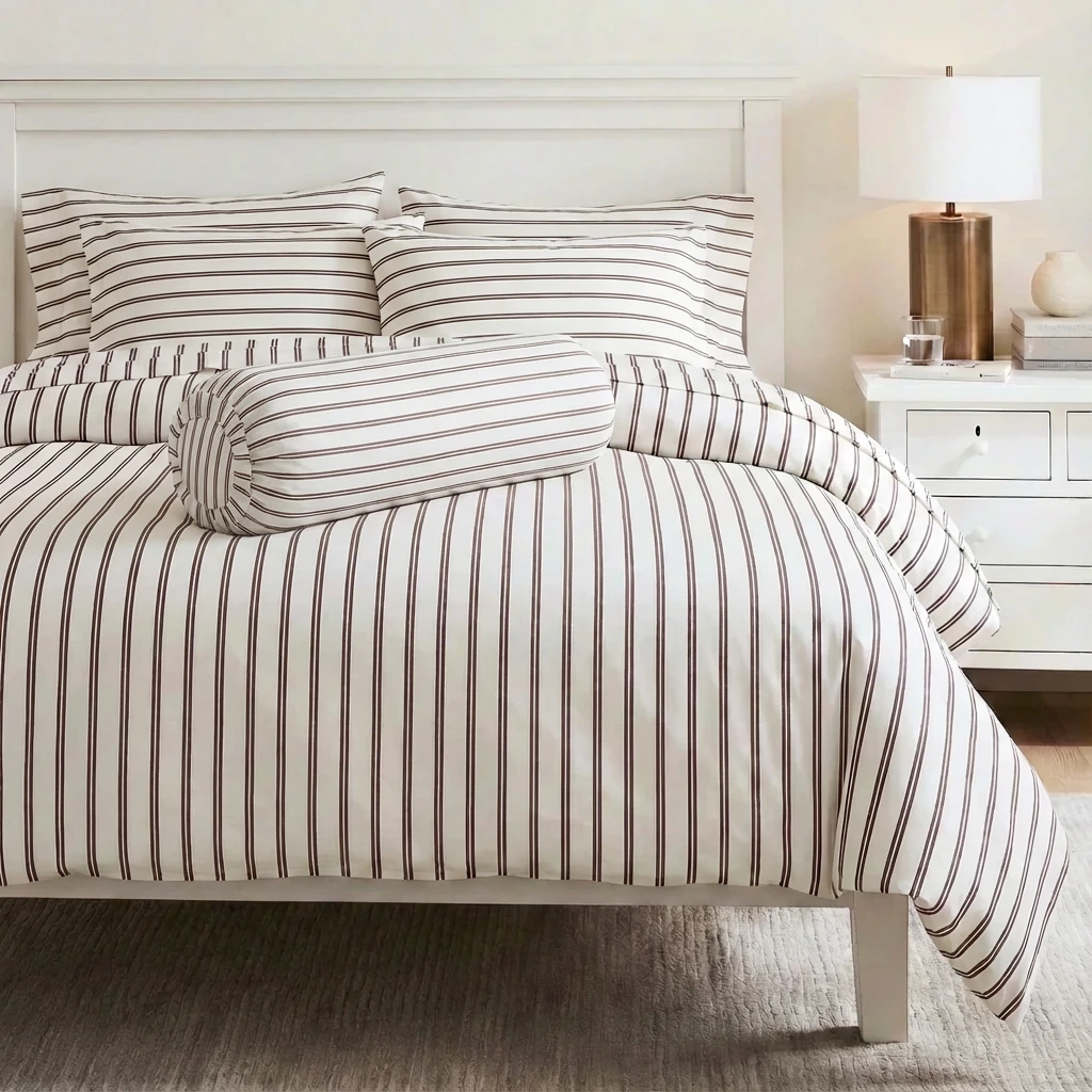 Bộ Chăn Ga Gối 5 món Lụa Tencel 60s Họa Tiết 12