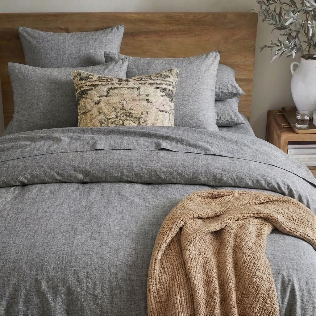 Ga Giường Cotton Washed Bo Thun 16