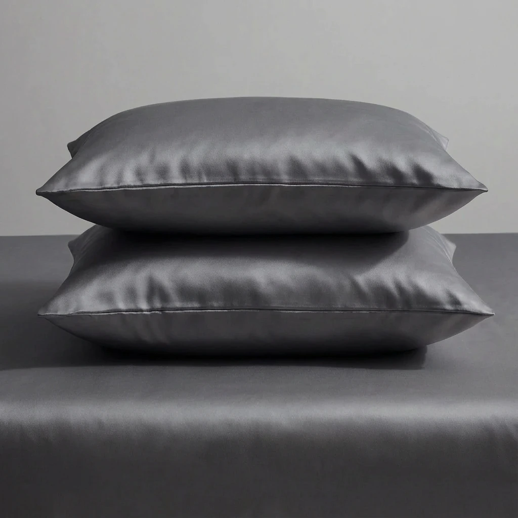 Bộ Ga Gối 3 món Lụa Tencel 60s Màu Trơn 34