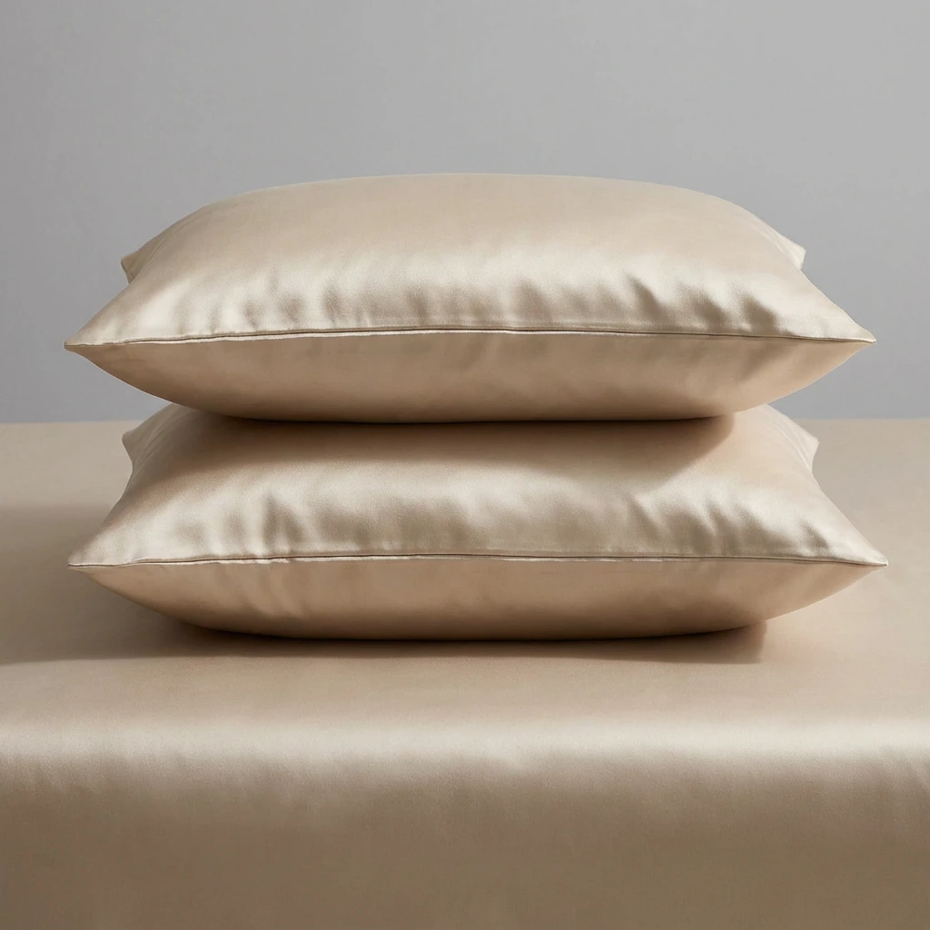 Bộ Ga Gối 3 món Lụa Tencel 60s Màu Trơn 26