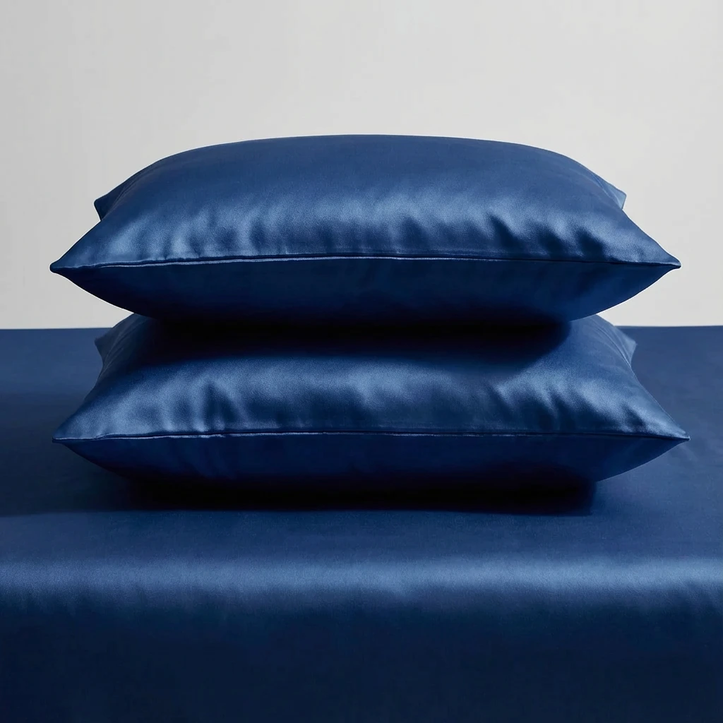 Bộ Ga Gối 3 món Lụa Tencel 60s Màu Trơn 32