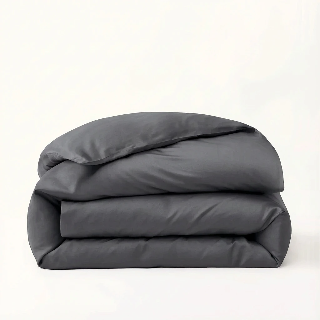 Vỏ Chăn Cotton Satin Màu Trơn 10