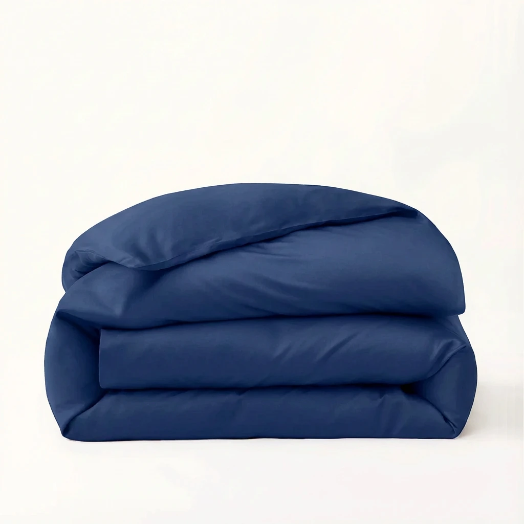 Vỏ Chăn Cotton Satin Màu Trơn 6