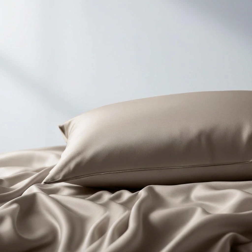 Vỏ Gối Lụa Tencel 60s Màu Trơn 15