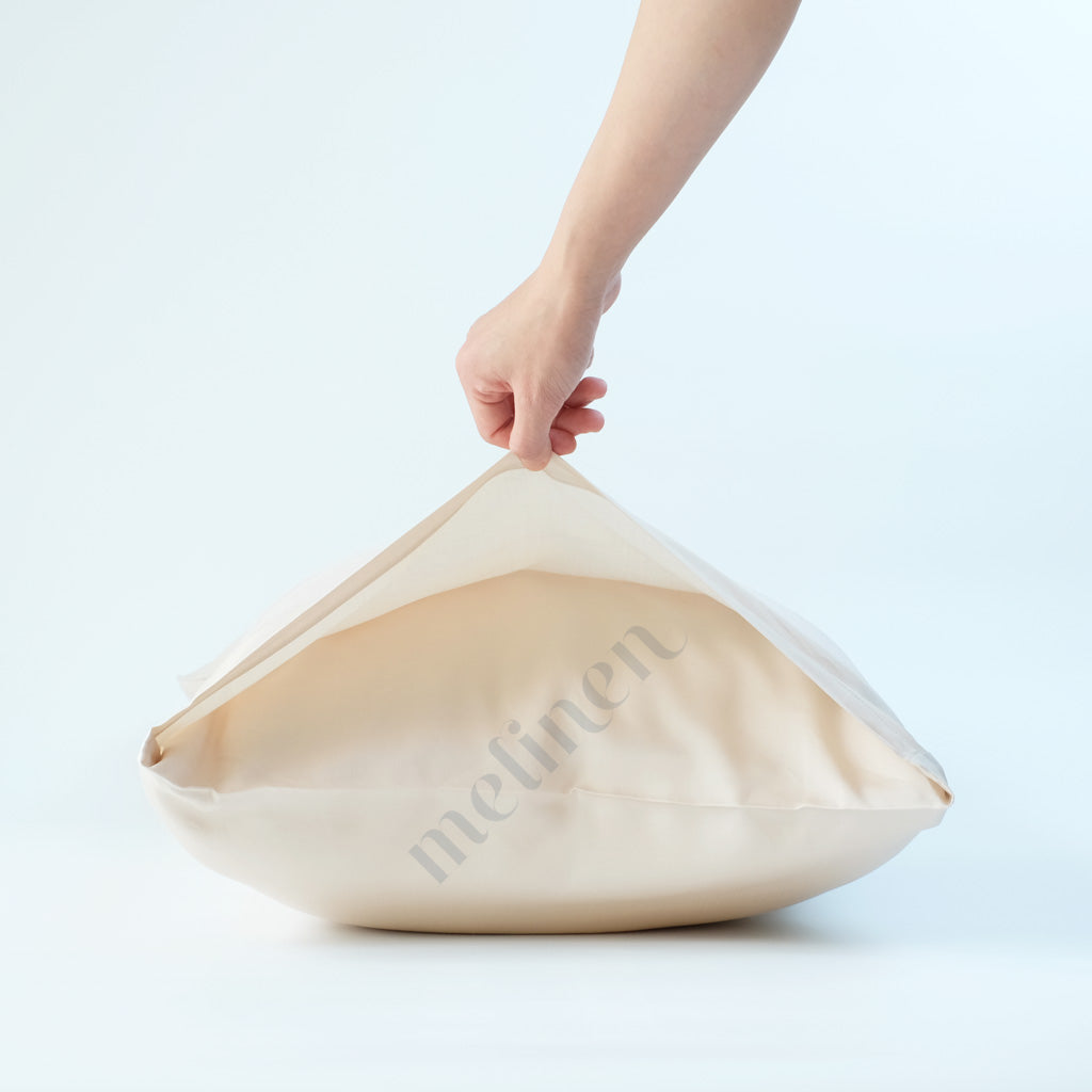 Vỏ Gối Cotton Satin Màu Trơn