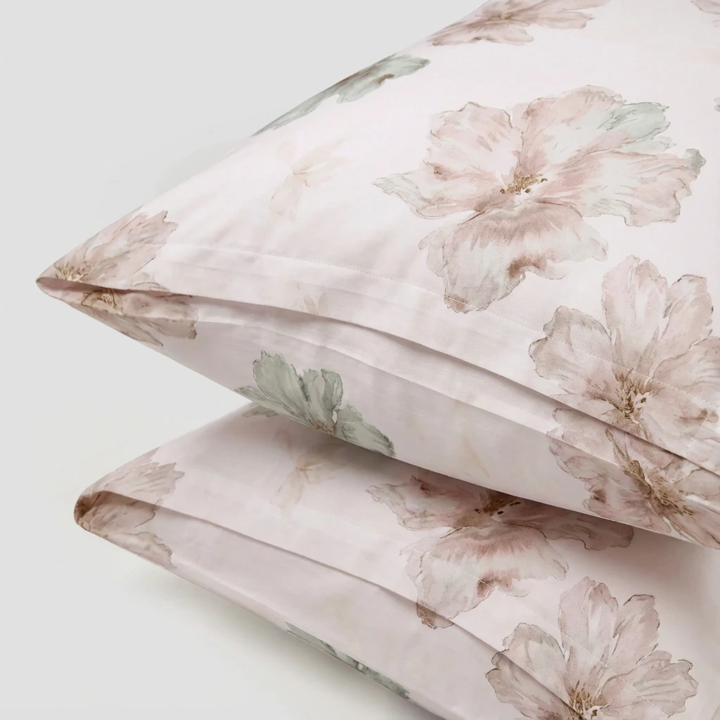 Vỏ Gối Nằm Tencel 60S Hoạ Tiết 10