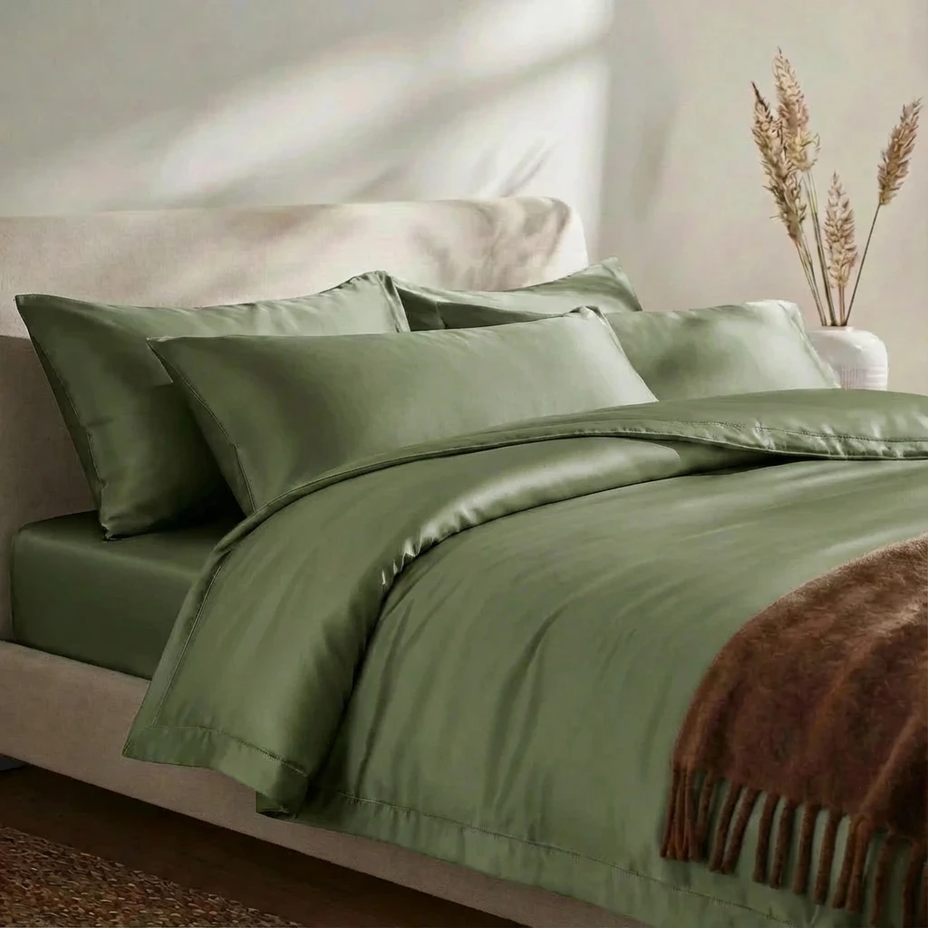 Chăn Cotton Satin Chần Gòn Microfiber 2