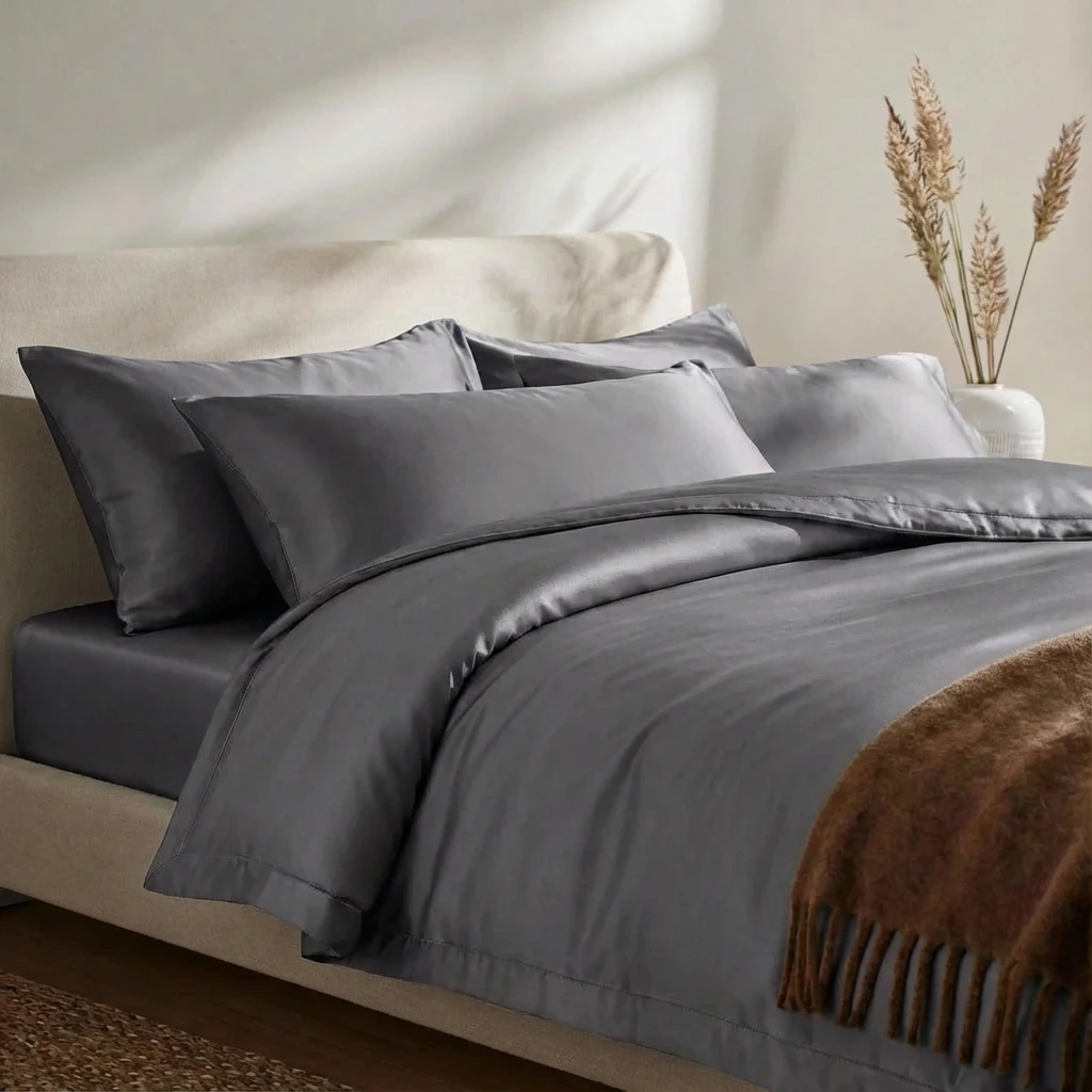 Chăn Lụa Tencel Chần Gòn Microfiber 15