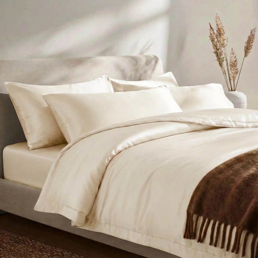 Chăn Lụa Tencel Chần Gòn Microfiber 9