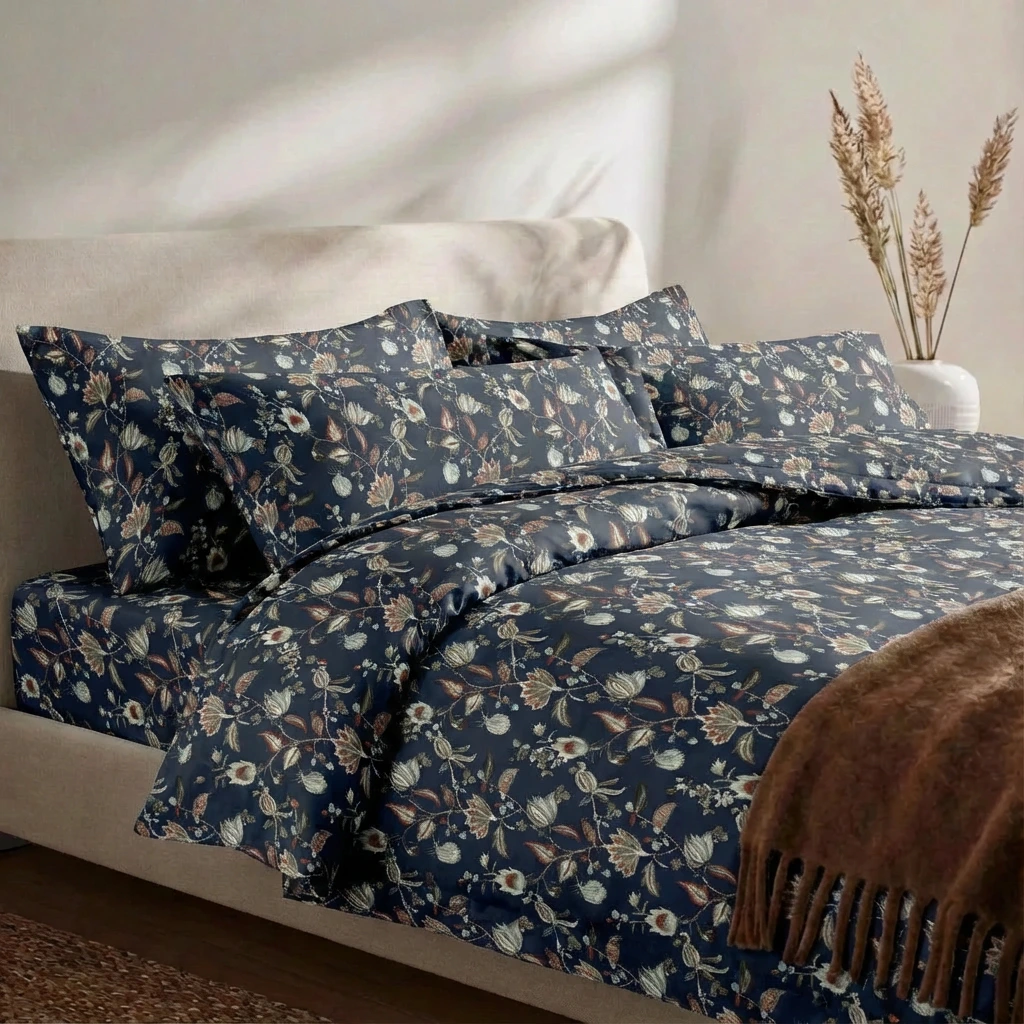 Chăn Chần Gòn Microfiber Lụa Tencel Họa tiết 8