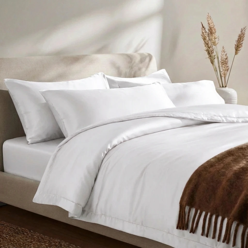 Chăn Lụa Tencel Chần Gòn Microfiber 7