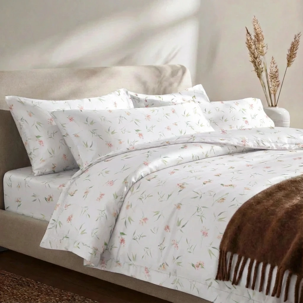 Chăn Chần Gòn Microfiber Lụa Tencel Họa tiết 6