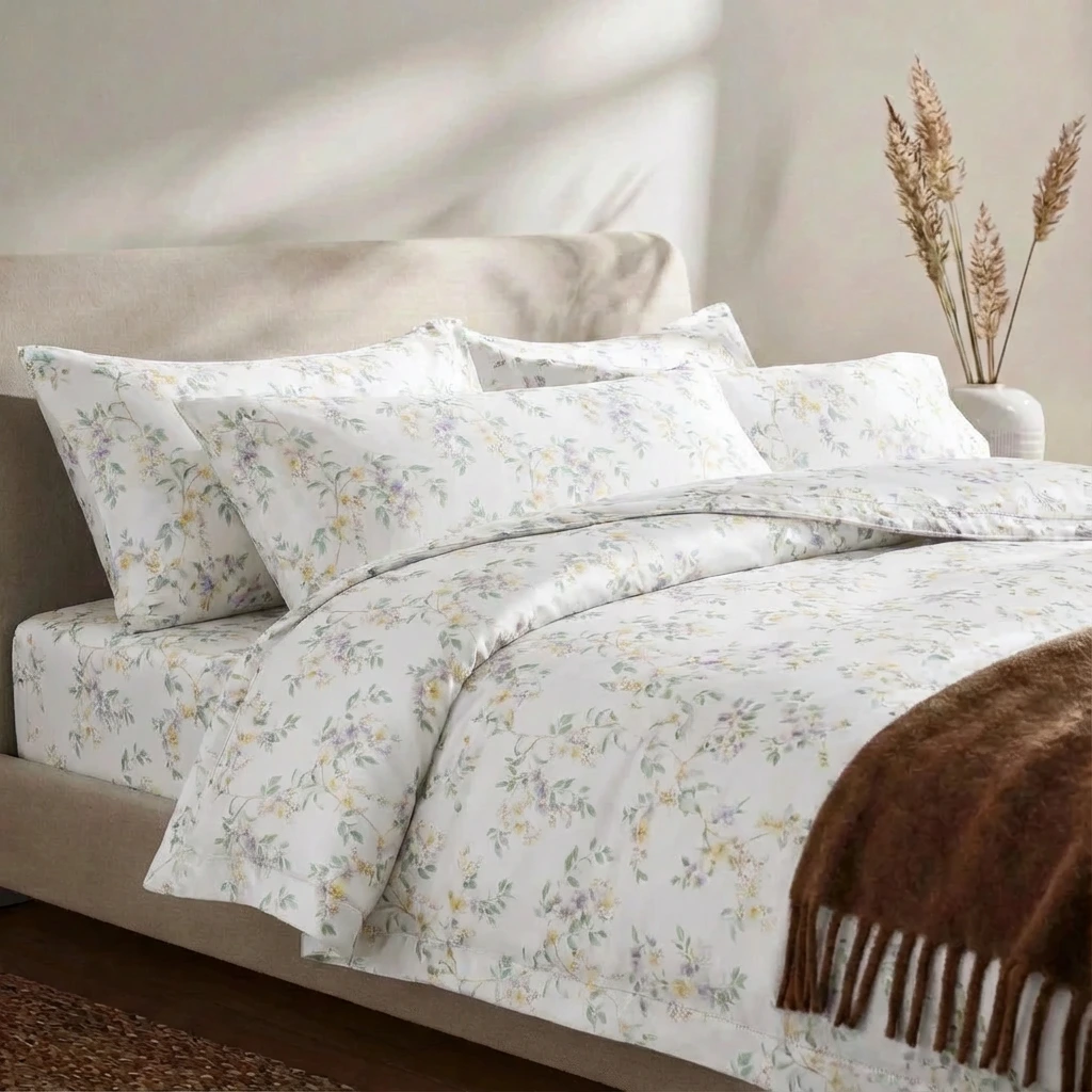 Chăn Chần Gòn Microfiber Lụa Tencel Họa tiết 3