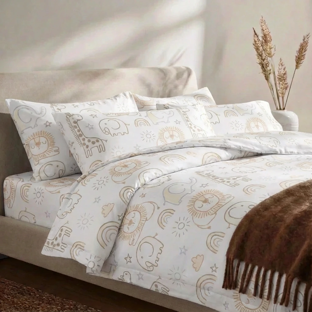 Chăn Chần Gòn Microfiber Lụa Tencel Họa tiết 7