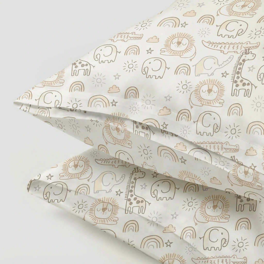 Vỏ Gối Nằm Tencel 60S Hoạ Tiết 3