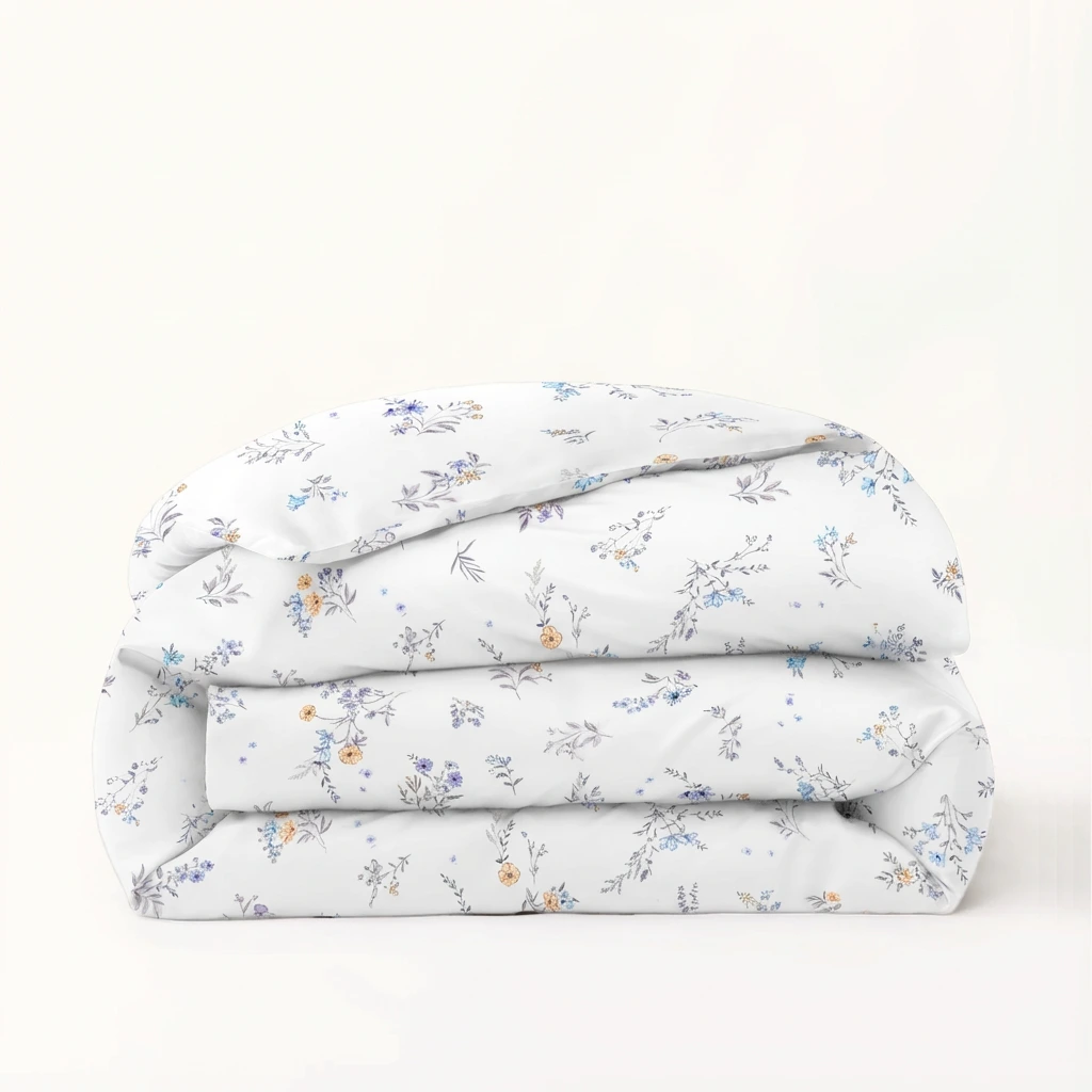 Vỏ Chăn Lụa Tencel 60s Hoạ Tiết 2