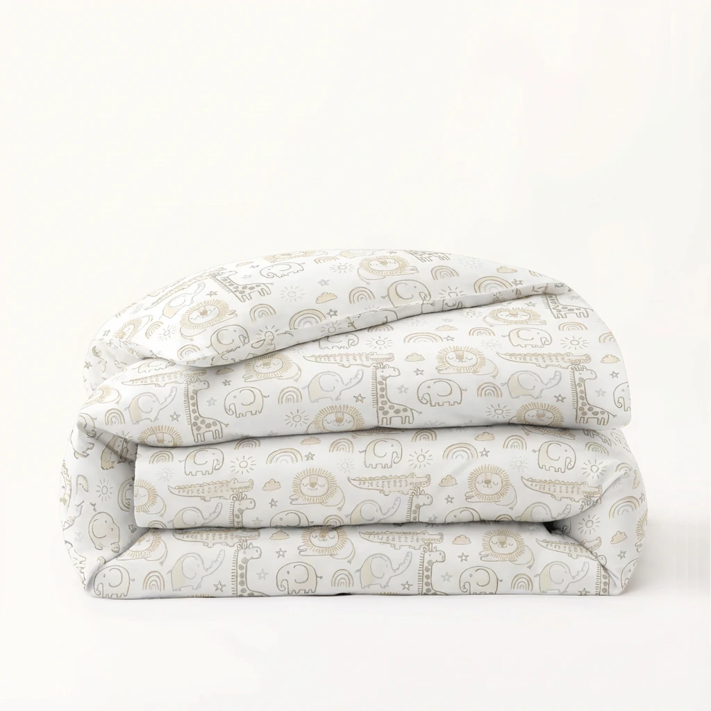 Vỏ Chăn Lụa Tencel 60s Hoạ Tiết 7