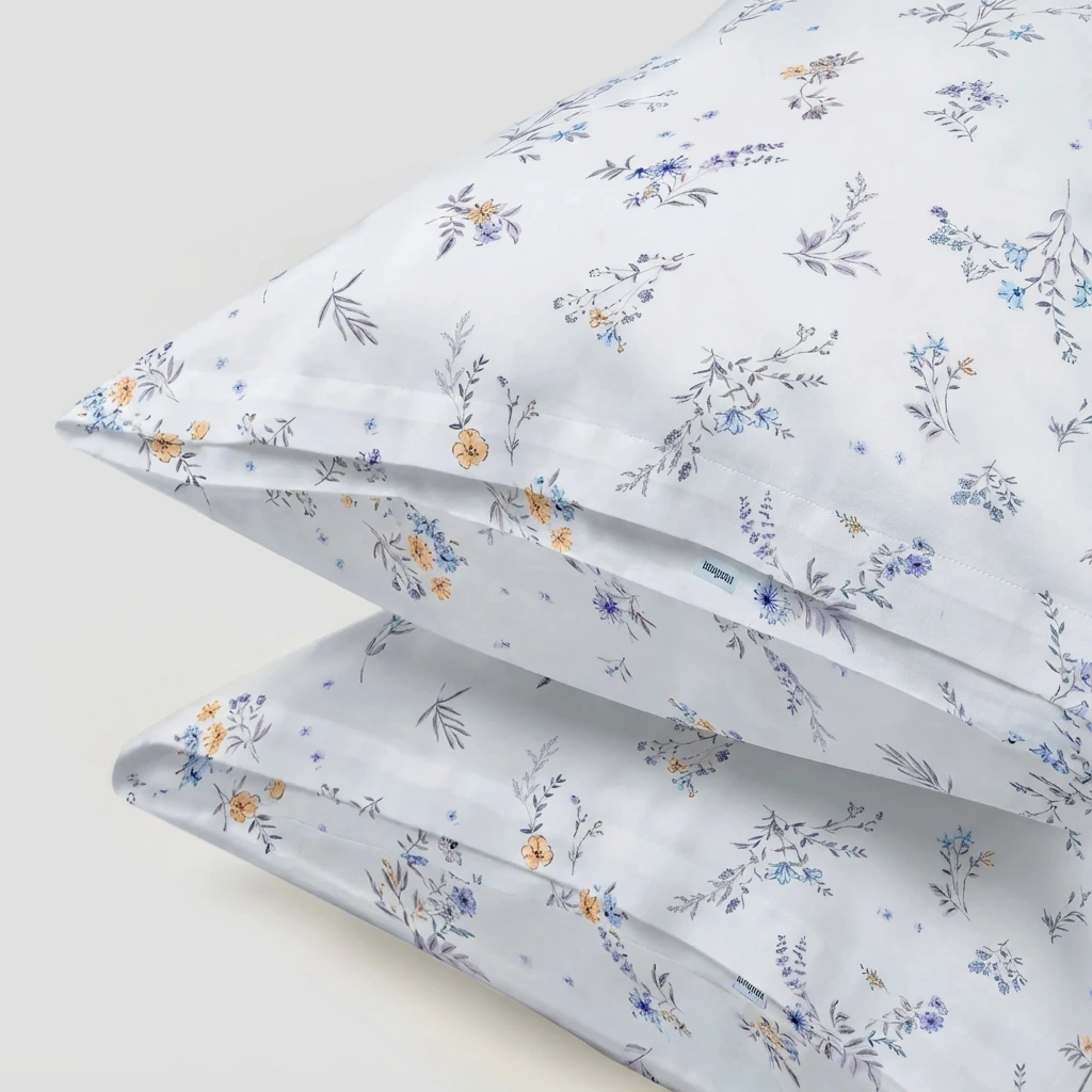 Vỏ Gối Nằm Tencel 60S Hoạ Tiết 7