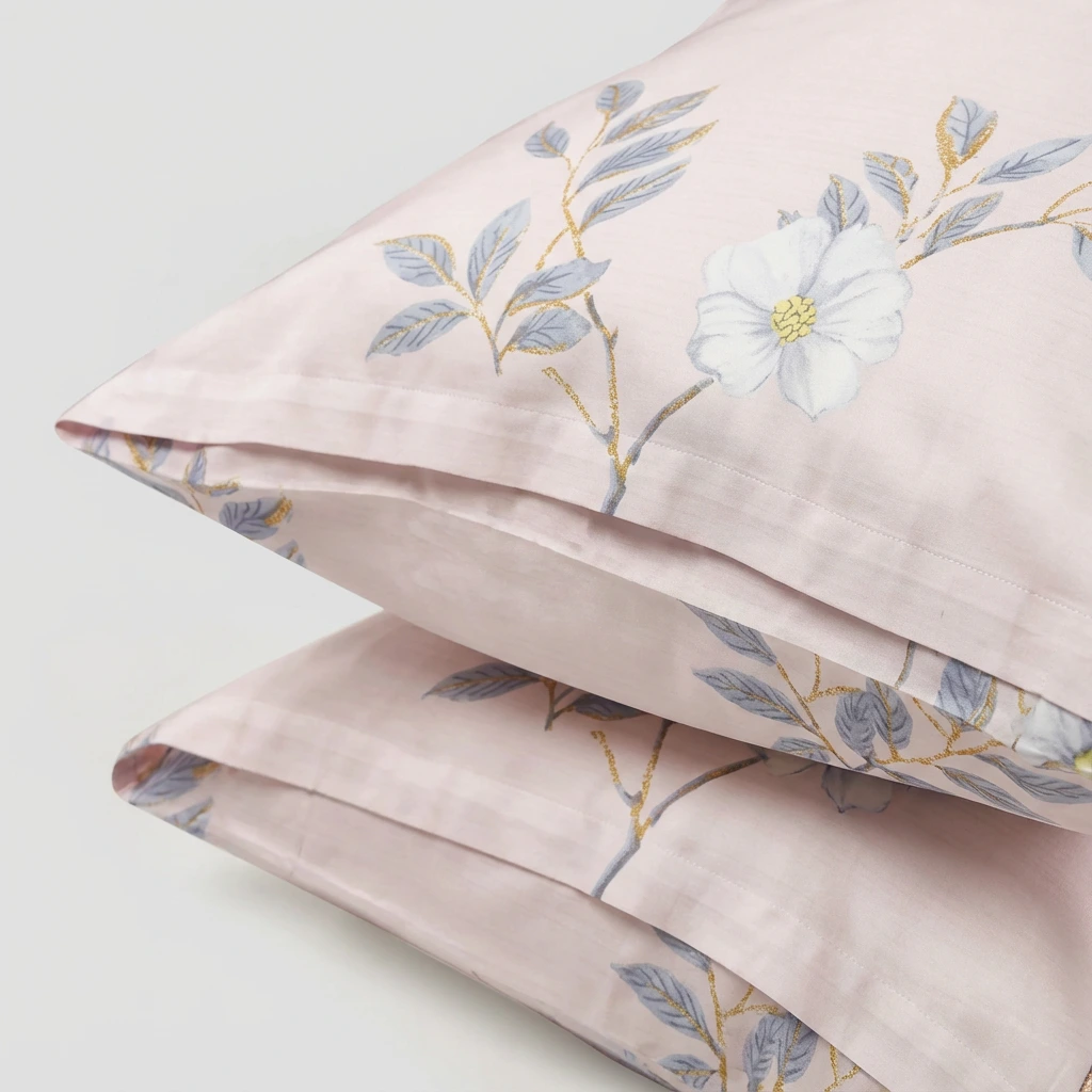 Vỏ Gối Nằm Tencel 60S Hoạ Tiết 4