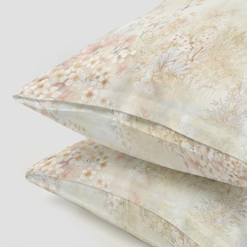 Vỏ Gối Nằm Tencel 60S Hoạ Tiết 8