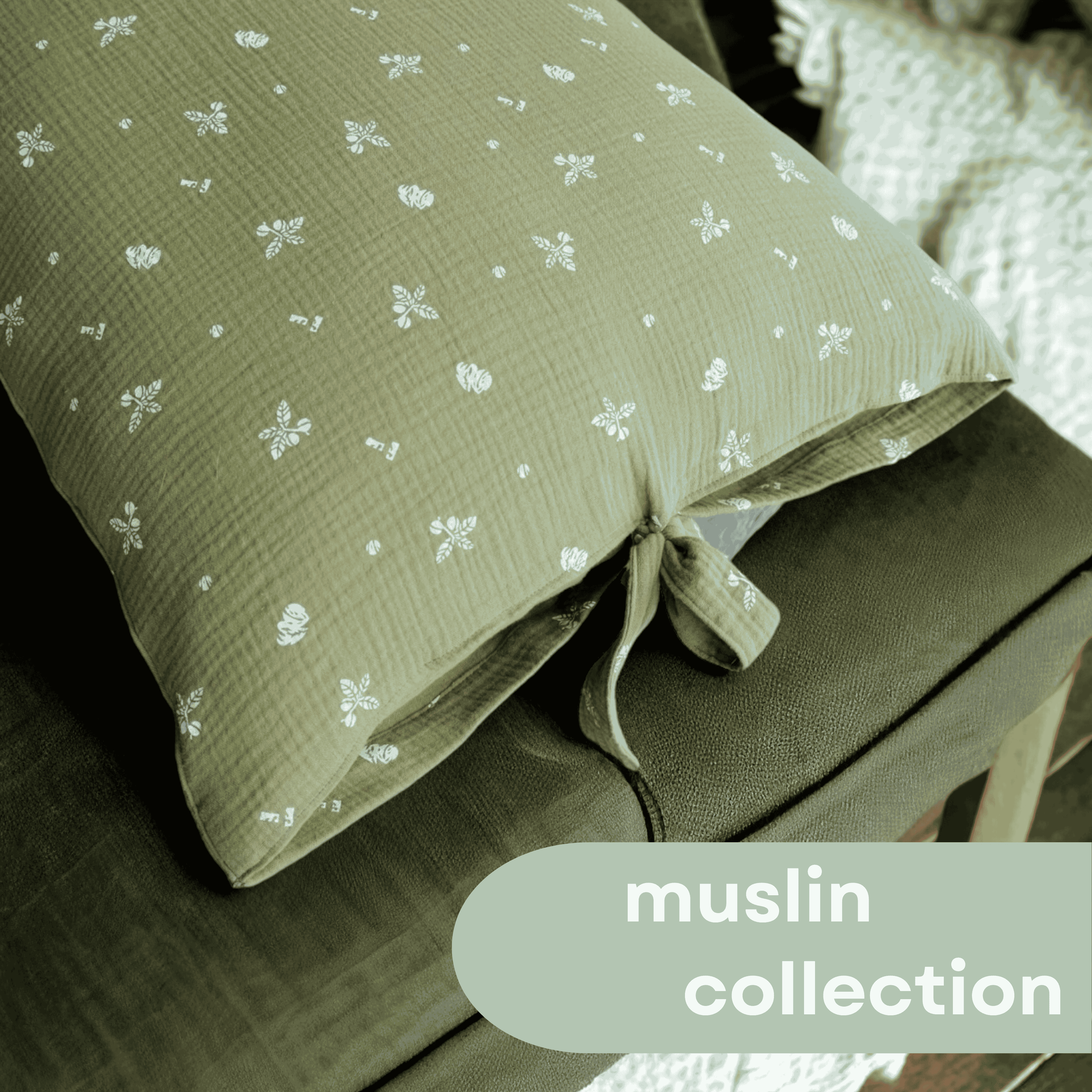Vỏ Gối Muslin 8