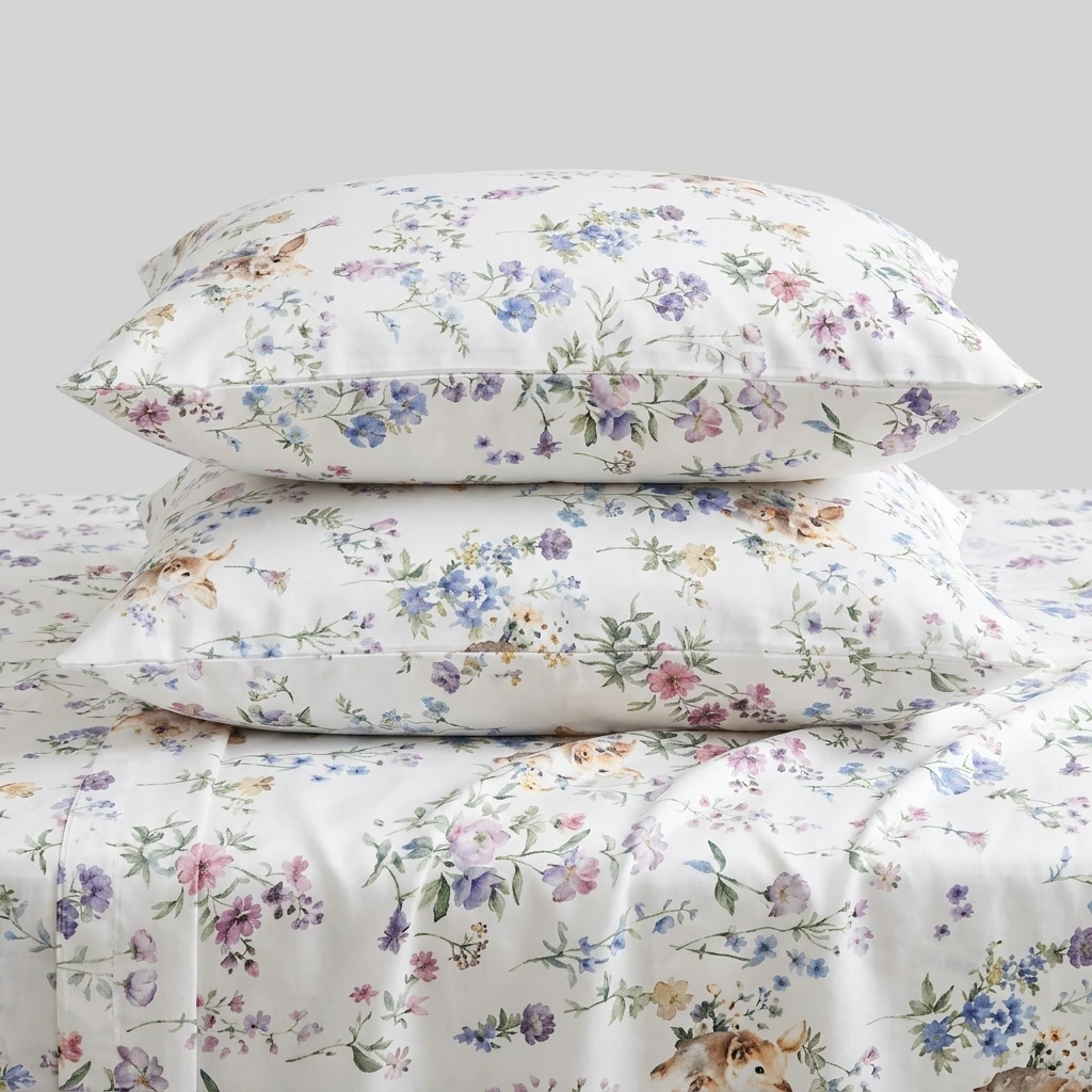 Vỏ Gối Nằm Tencel 60S Hoạ Tiết 13
