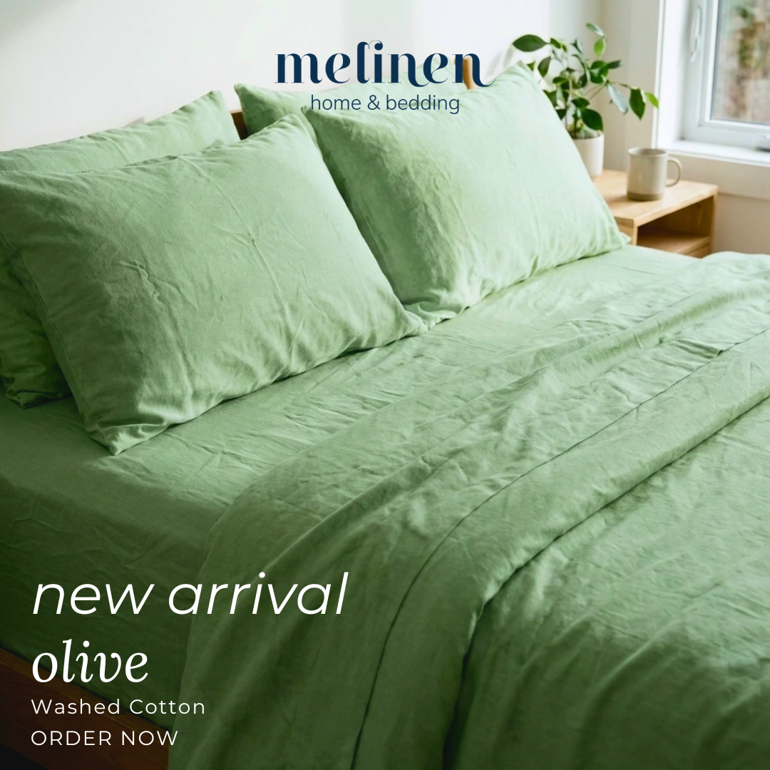 Bộ Chăn Ga Gối 5 món Cotton Washed 16