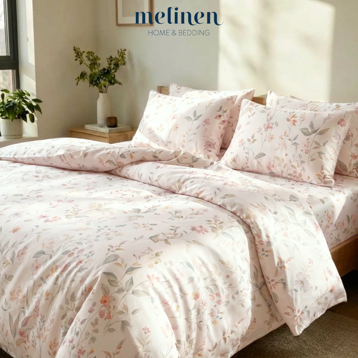 Vỏ Chăn Lụa Tencel 60s Hoạ Tiết 11