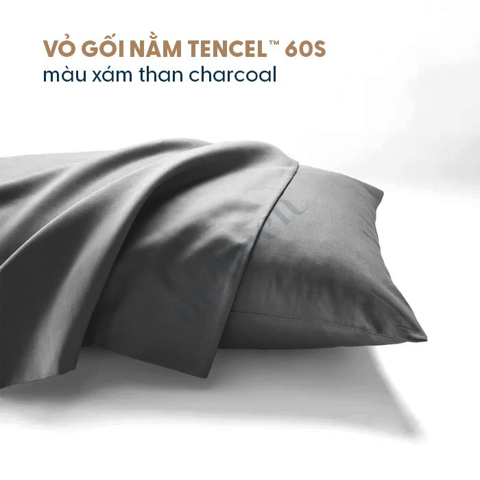 Vỏ Gối Dài Tencel 60s 43x130 cm Màu Trơn