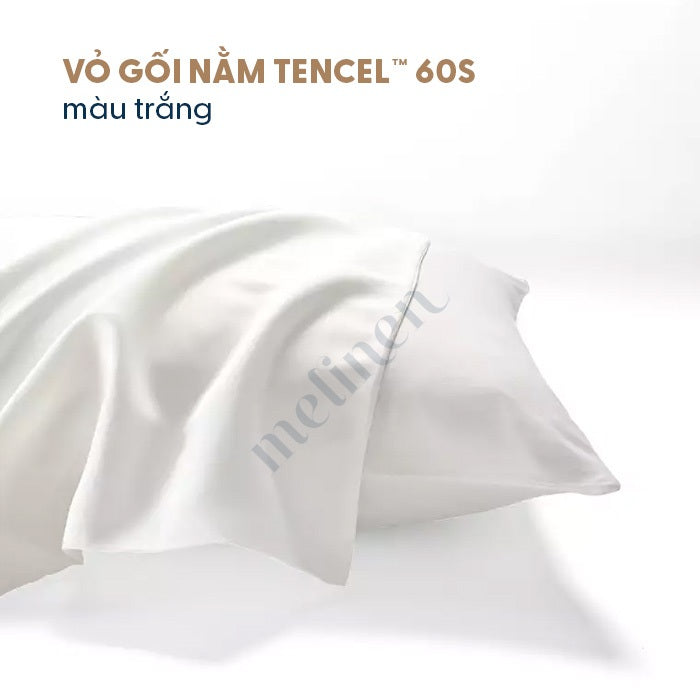 Vỏ Gối Dài Tencel 60s 43x130 cm Màu Trơn
