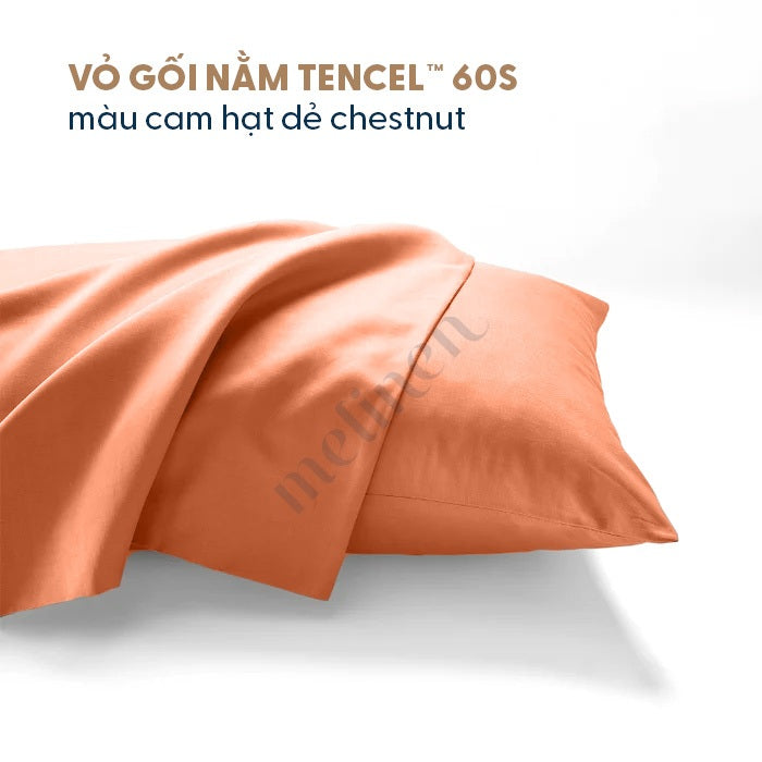 Vỏ Gối Dài Tencel 60s 43x130 cm Màu Trơn