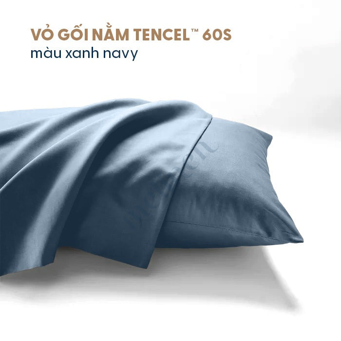 Vỏ Gối Dài Tencel 60s 43x130 cm Màu Trơn