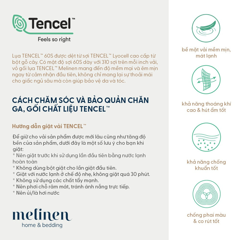 Vỏ Chăn Lụa Tencel 60s Hoạ Tiết
