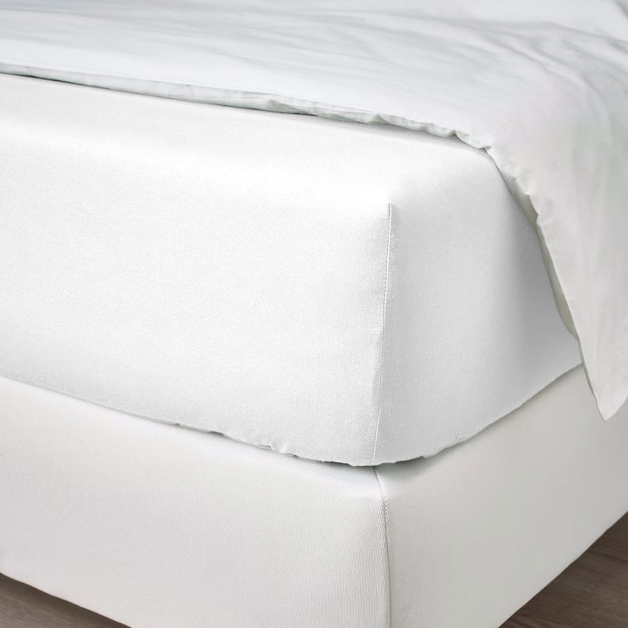 Ga Giường Cotton Satin Màu Trơn