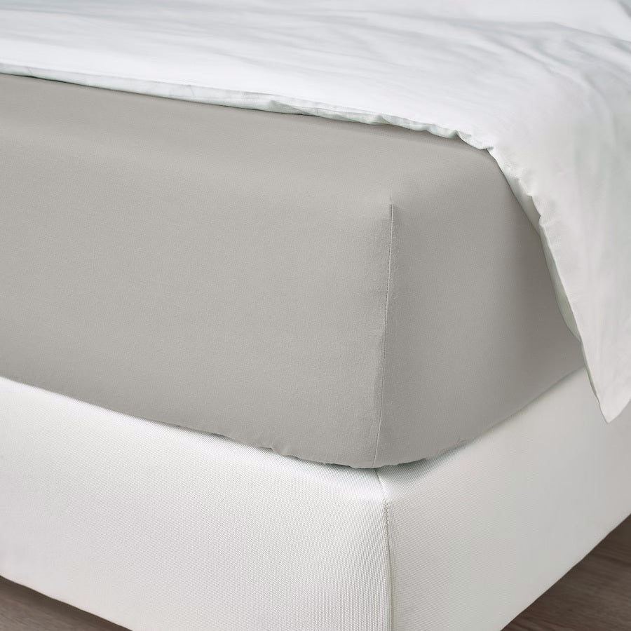 Ga Giường Cotton Satin Màu Trơn