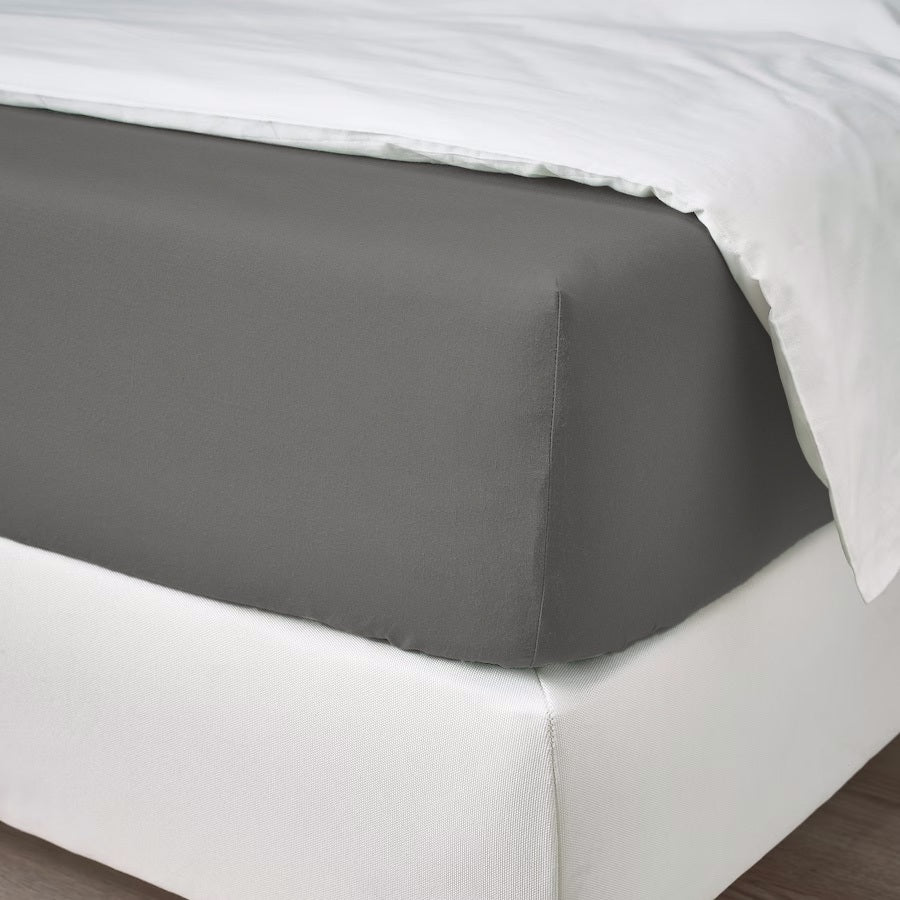 Ga Giường Cotton Satin Màu Trơn