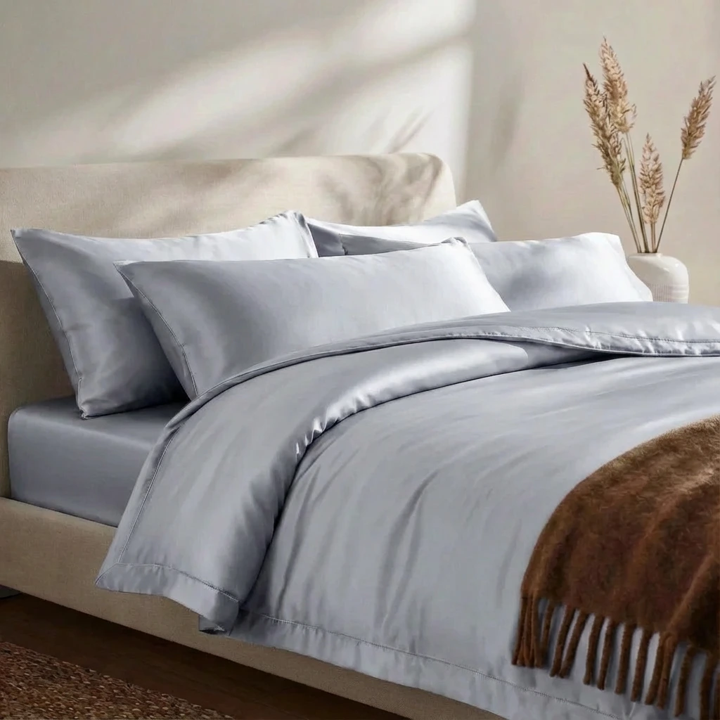 Chăn Lụa Tencel Chần Gòn Microfiber 14