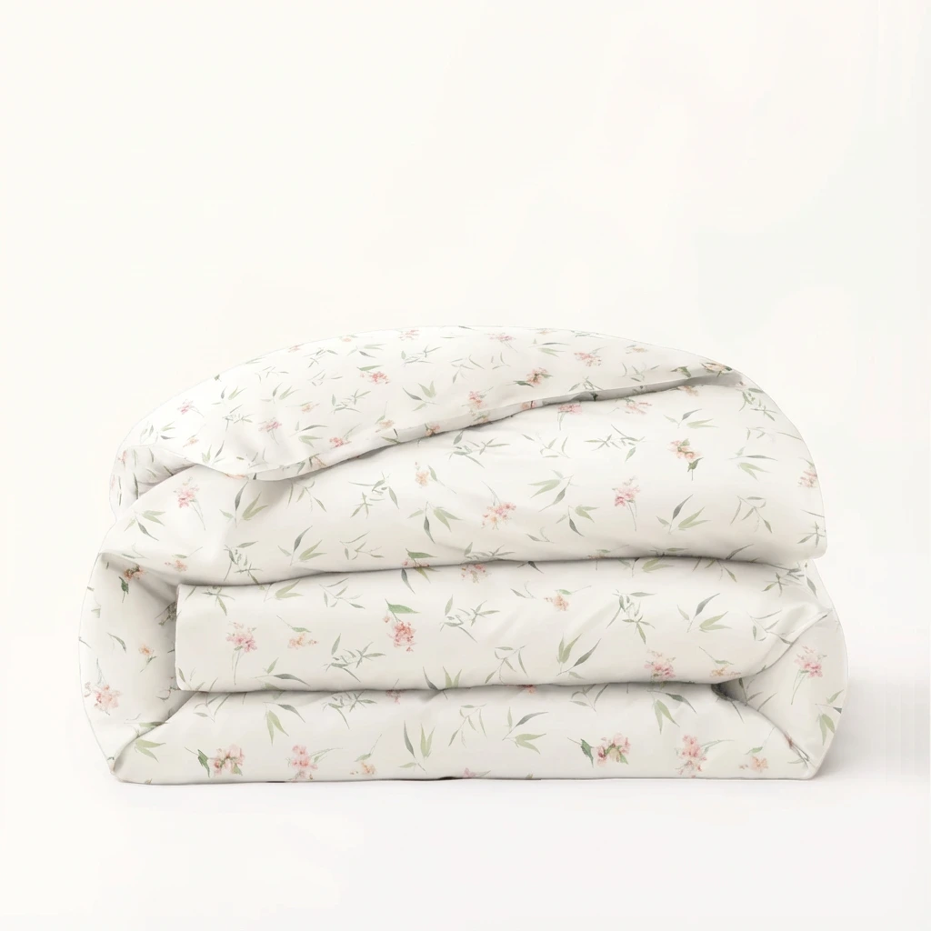 Vỏ Chăn Lụa Tencel 60s Hoạ Tiết 4